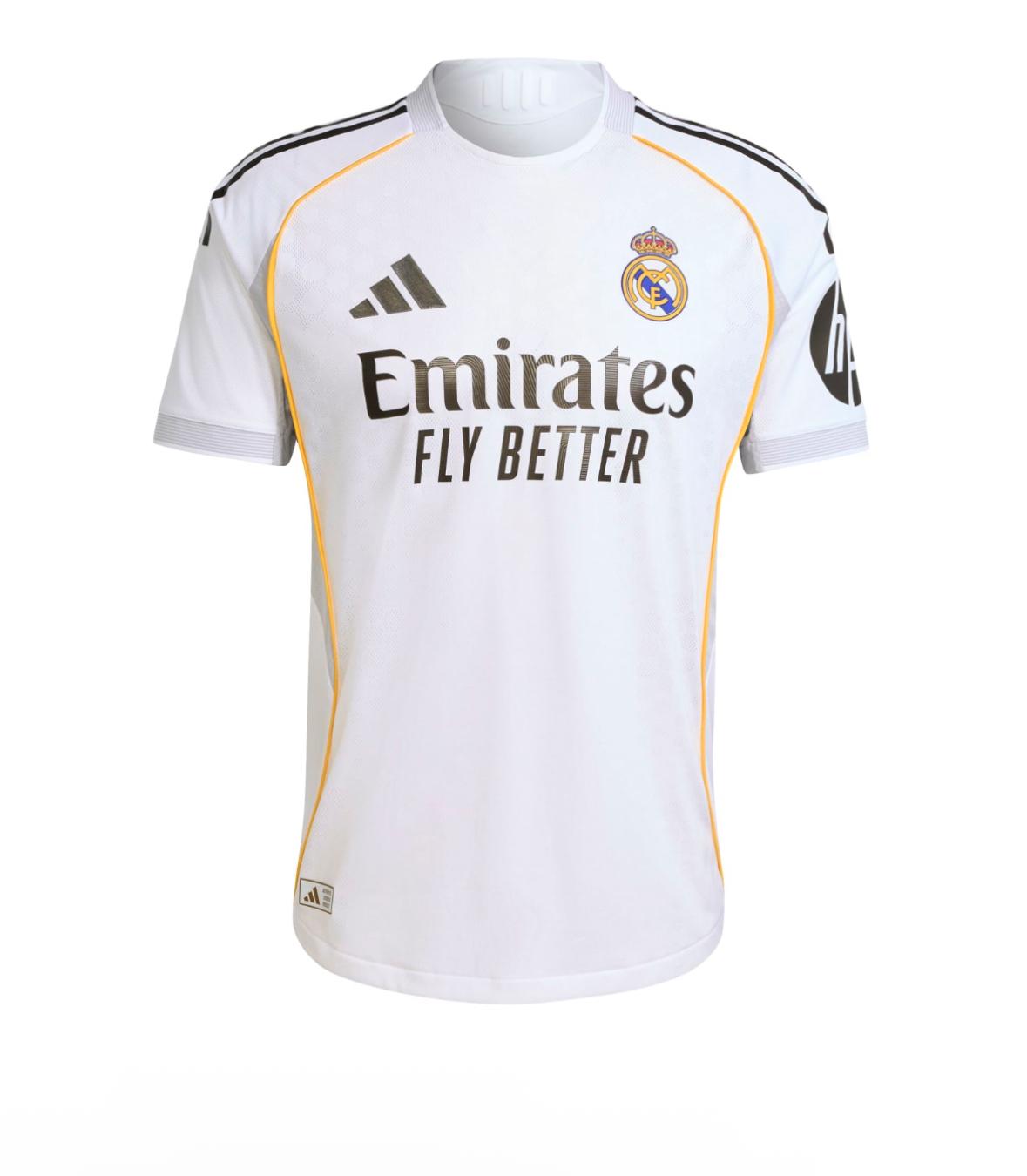 Real Madrid 25/26 Home Jersey - Player Version